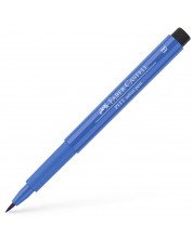 Marker cu pensula Faber-Castell Pitt Artist - Albastru cobalt (143)