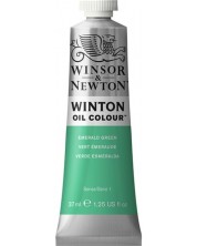 Vopsea de ulei Winsor & Newton Winton - Verde smarald, 37 ml -1