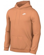 Hanorac pentru bărbați Nike - Club Hoodie, mărimea XS,  portocalio