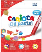 Uleiuri pastelate Carioca -  24 culori -1
