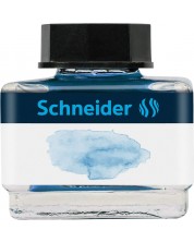Cerneală pentru pixuri Schneider - 15 ml, albastru gheață
