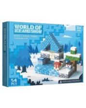 Constructor magnetic Joele – World of Ice and Snow, 54 de piese