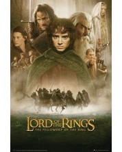 Poster maxi GB Eye Lord Of The Rings - Fellowship Of The Ring -1