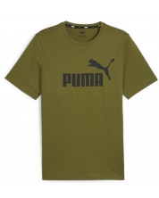 Tricou pentru bărbați Puma - Essentials Logo Tee , verde -1