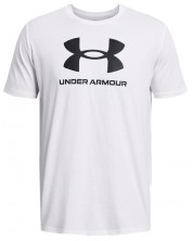 Tricou pentru bărbați Under Armour - Sportstyle Logo Update , alb -1