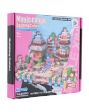 Constructor magnetic MagniCubes – Magic Candy, 100 de piese
