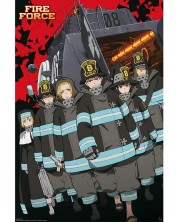 Poster maxi GB eye Animation: Fire Force - Company 8	 -1