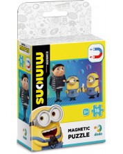 Puzzle magnetic DoDo din 16 piese - Minions tip 3 -1