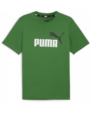 Tricou pentru bărbați Puma - Essentials+ Two-Tone Logo , verde