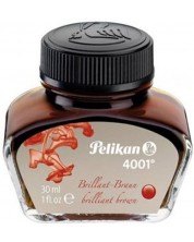 Calimara cu cerneala Pelikan - maro, 30 ml	