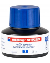 Călimară Edding MTK25 - albastru, 25 ml