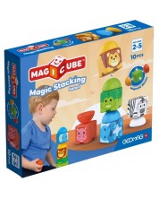 Constructor magnetic Geomag - Magicube, Safari, 10 piese - imagine 1