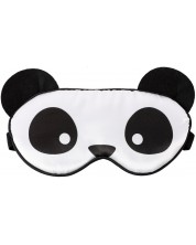 Mască de dormit I-Total Panda - Neagră-albă -1