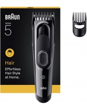 Mașină de tuns părul Braun - HC5510, 3-24 mm, Black