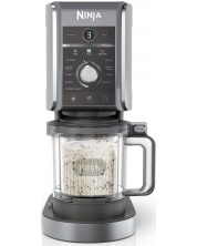 Mașină de înghețată Ninja - CREAMi Deluxe NC502EU, 800W, 2 x 0.7 l, Cloud Silver