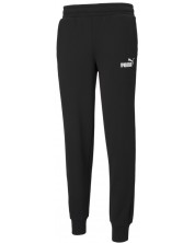 Pantaloni de trening pentru bărbați Puma - ESS Logo Pants FL cl, negru