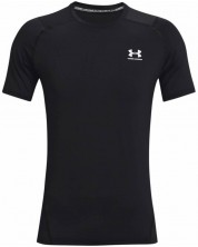 Tricou pentru bărbați Under Armour - HeatGear Fitted , negru -1