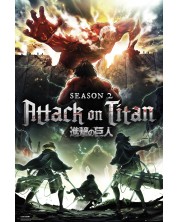 Poster maxi GB Eye Attack On Titan - Key Art -1