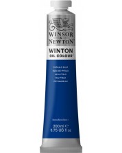 Vopsea de ulei Winsor & Newton Winton - Ftalocianină albastră, 200 ml