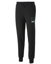 Pantaloni de trening pentru bărbați Puma - Brand Love FL, negru