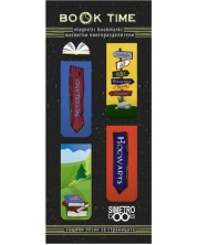 Semn magnetice pentru cărți Simetro Book Time - Narnia, Hogwarts, Neverland -1