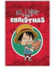 Magnetul de animație Good Gift: One Piece - Tot ce-mi doresc de Crăciun -1