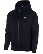 Hanorac pentru bărbați Nike - Sportswear Club Fleece , negru -1