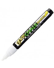 Marker creta Easy Chalk, alb -1