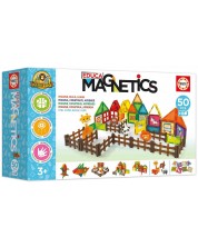 Constructor magnetic Educa - Zoo, 50 piese
