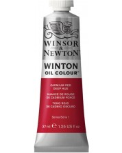 Winsor & Newton Winton Winton Vopsea de ulei - Roșu cadmiu închis, 37 ml -1