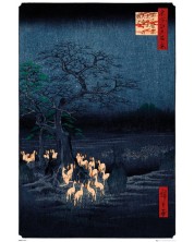 Poster maxi GB eye Art: Hiroshige - New Years Eve Foxfire