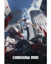 Maxi poster GB eye Animation: Chainsaw Man - Key visual