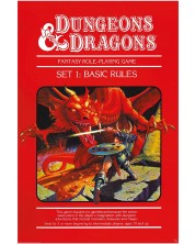 Maxi poster ABYstyle Games: Dungeons & Dragons - Basic Rules -1