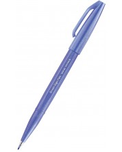 Marker pensula  Pentel Sign Pen - SES15C, mov -1