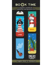 Semn magnetice pentru cărți Simetro Book Time - Sea Dogs -1