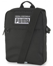 Geantă de umar pentru bărbați Puma - Academy Portable, neagră -1