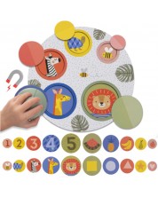 Puzzle magnetic Taf Toys - Peek-A-Boo -1