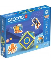 Constructor magnetic Geomag - Povești magnetice, Ocean, 60 piese