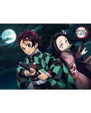 Poster maxi ABYstyle Animation: Demon Slayer - Tanjiro & Nezuko