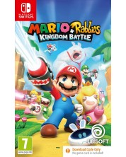 Mario & Rabbids: Kingdom Battle - Cod în cutie (Nintendo Switch) 