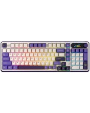 Tastatură mecanică Royal Kludge – RK-S98, fără fir, Chartreuse, RGB, Blackberry - imagine 1
