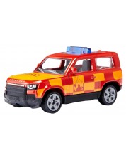 Jucărie metalică Siku - Land Rover Defender Feuerwehr -1