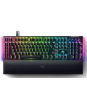 Tastatură mecanică Razer - BlackWidow V4, galben, RGB, negru