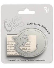 Semn de carte metalic Corner - Pisica -1