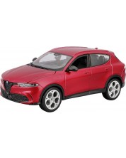 Mașinuță metalică Bburago - Alfa Romeo Tonale 2023, 1:24, roșu