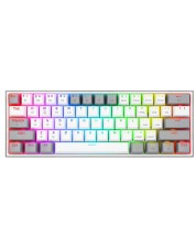 Tastatură mecanică Redragon - Fizz Pro K616, wireless, Red, alb/gri - imagine 1