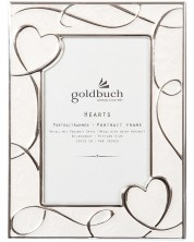 Rama foto metalica Goldbuch - Hearts, 10 x 15 cm -1