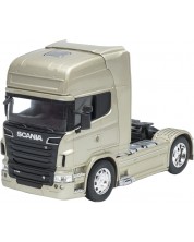 Jucărie din metal Welly -  Camion Scania R730, roșu, 1:32 