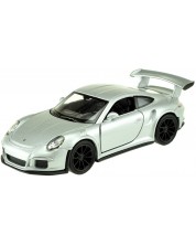 Toi Toys Welly Welly Masina de metal Porsche GT 3, gri -1