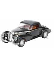 Mașină din metal  Toi Toys - Classic, decapotabil cu acoperiș , 1:35, negru  -1